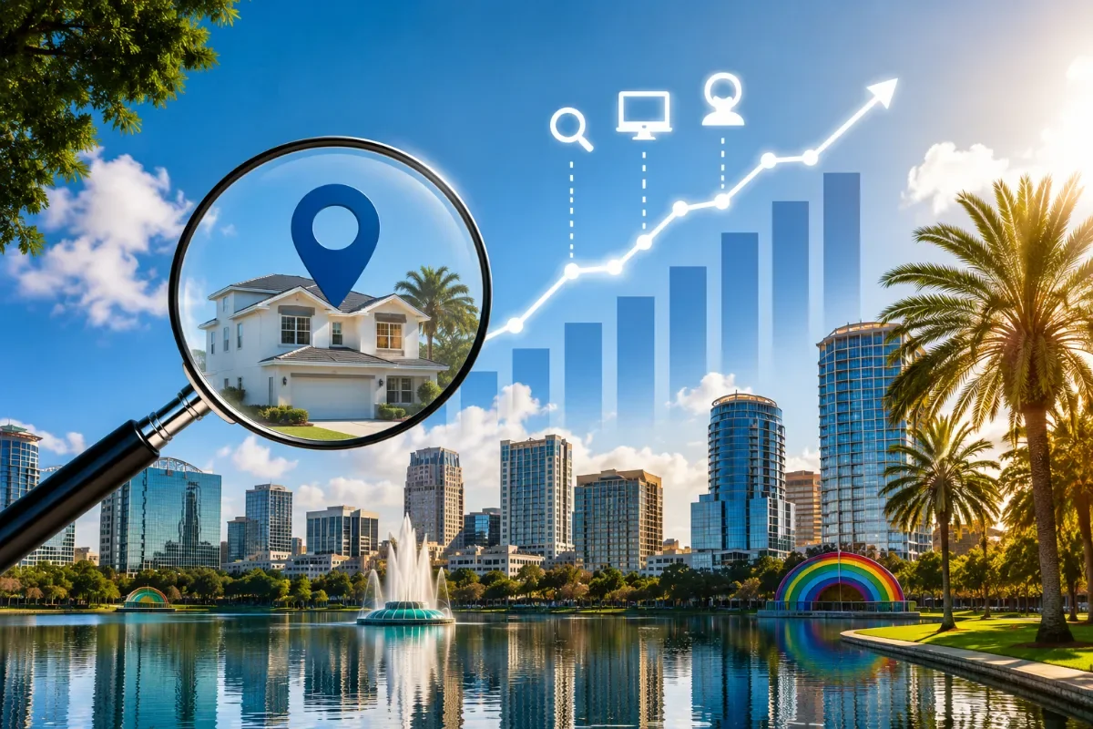 Orlando real estate market growth cityscape