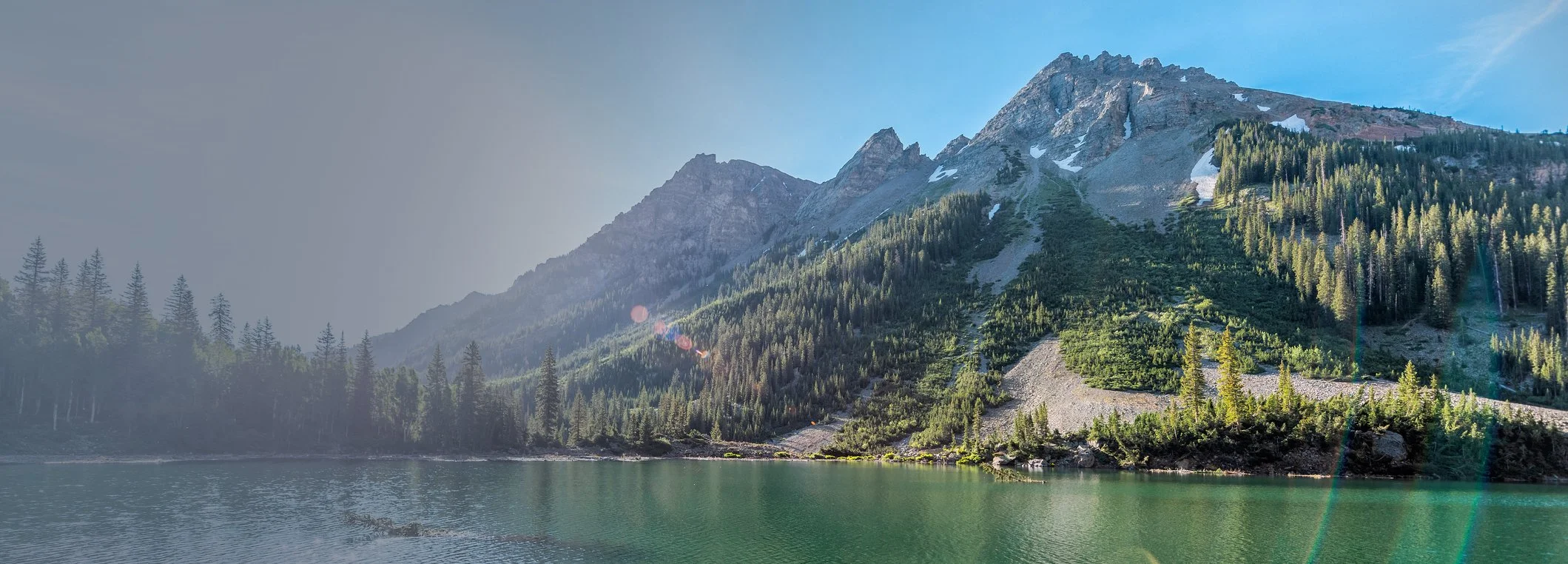 Colorado Rocky Mountain alpine lake