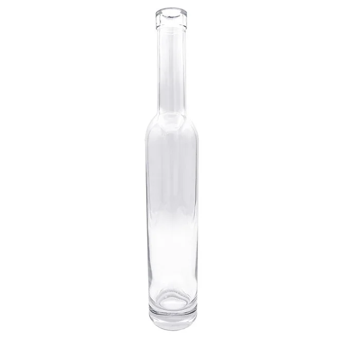 Bellavida 375mL clear glass bar-top bottle