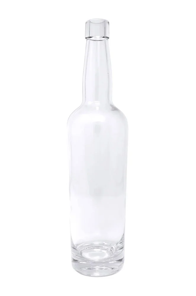 Knoxville 750ml bar top glass spirits bottle