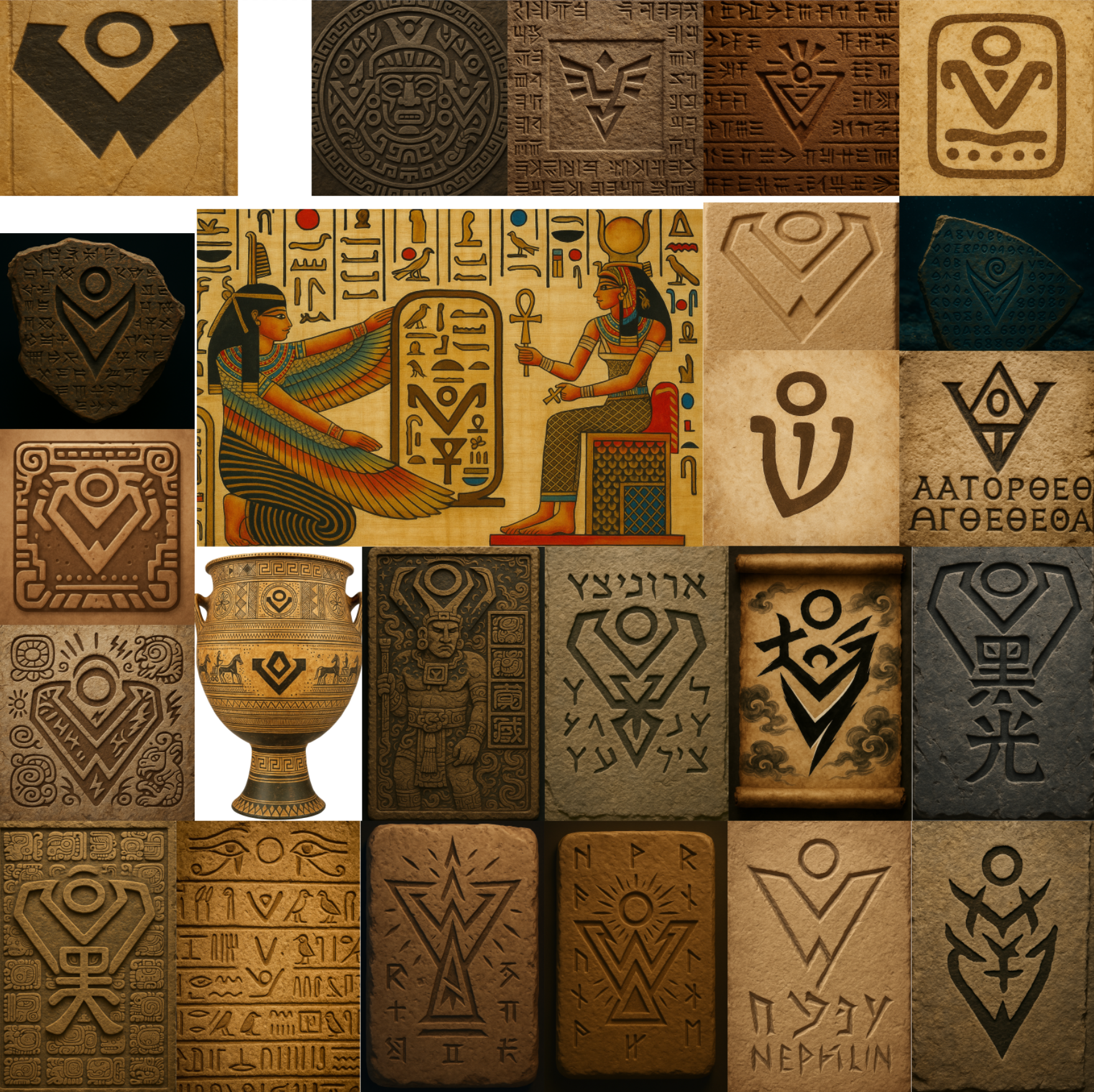 Early research into a symbol that could have existed across many ancient cultures