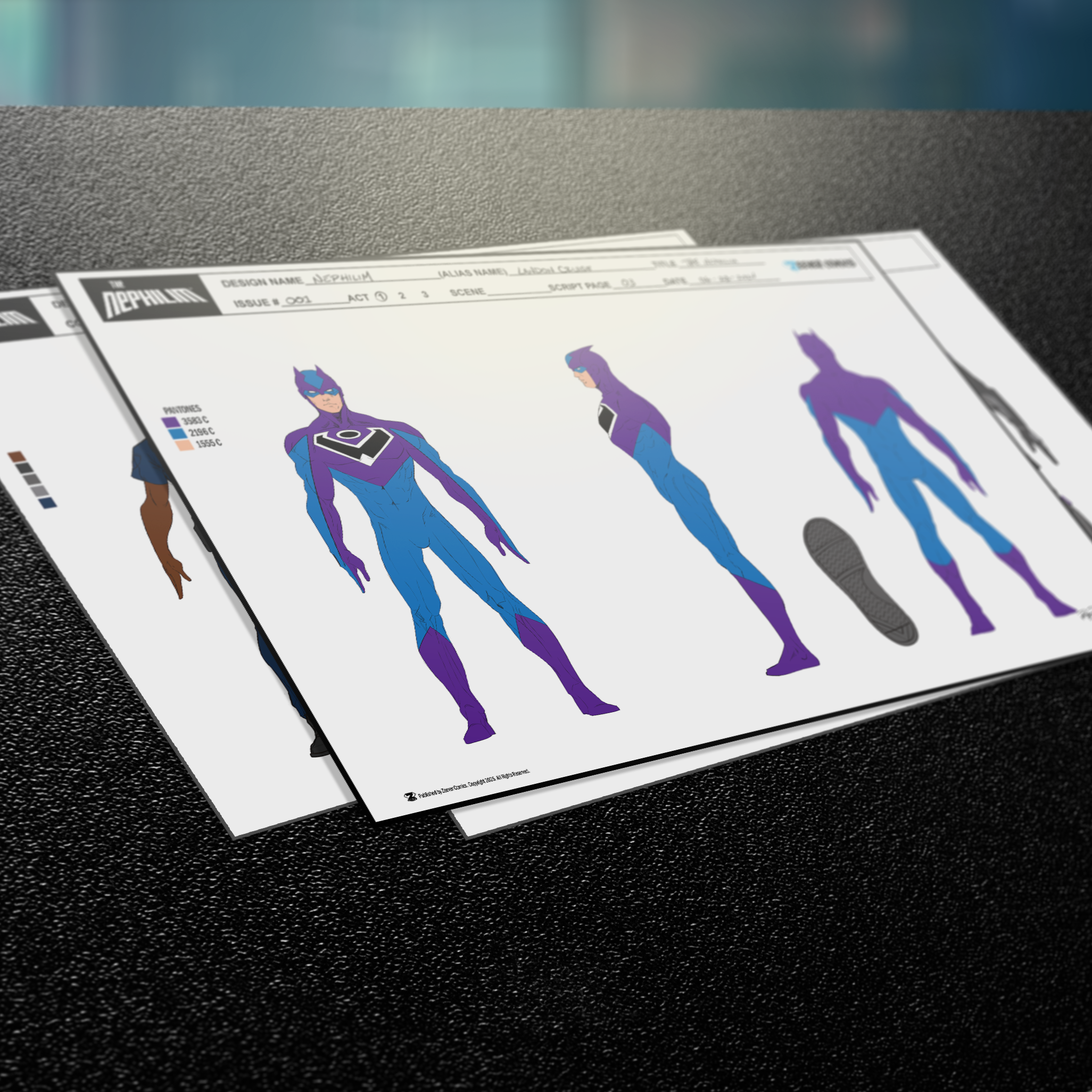 Environment color script