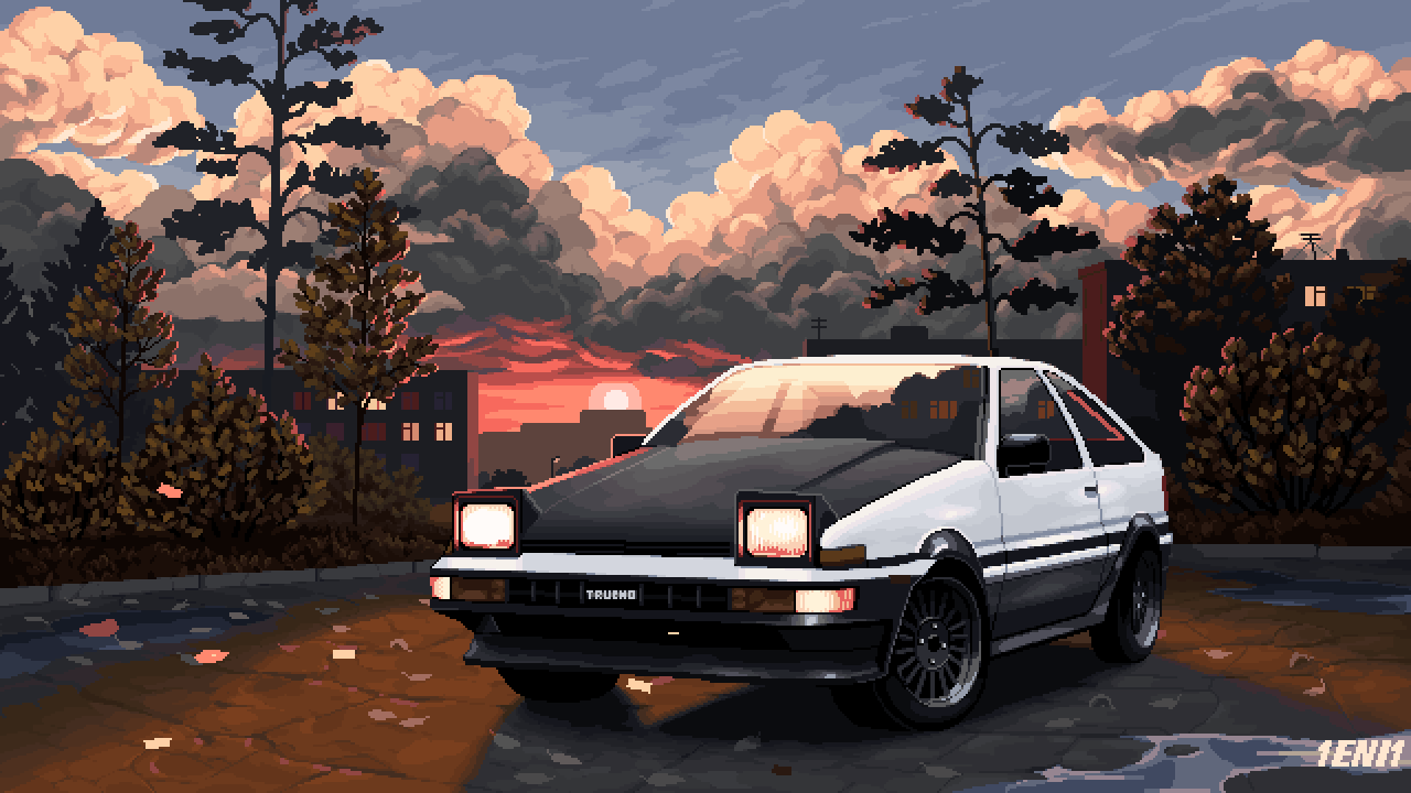 AE86 cruising