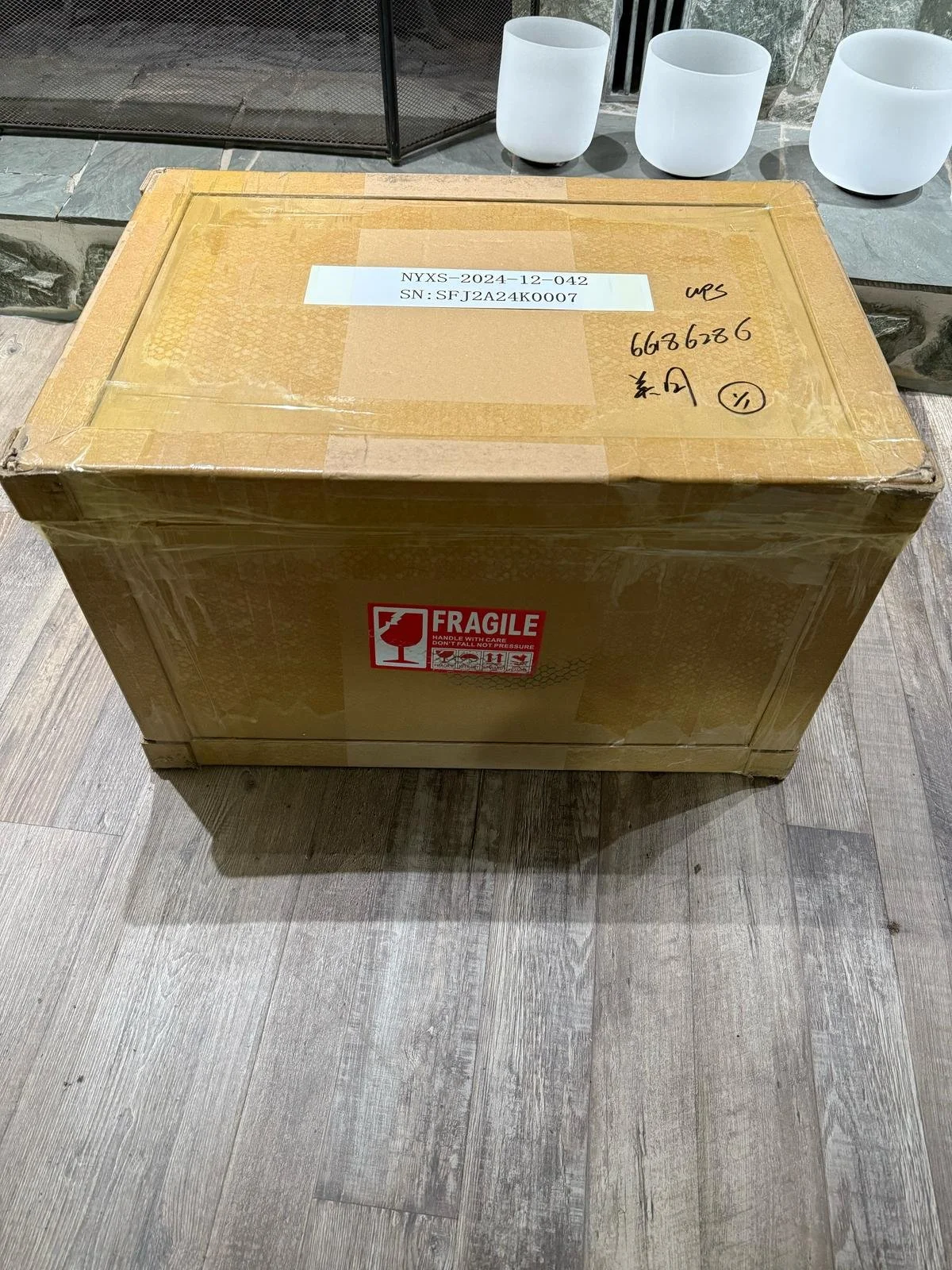 Luxurious unboxing