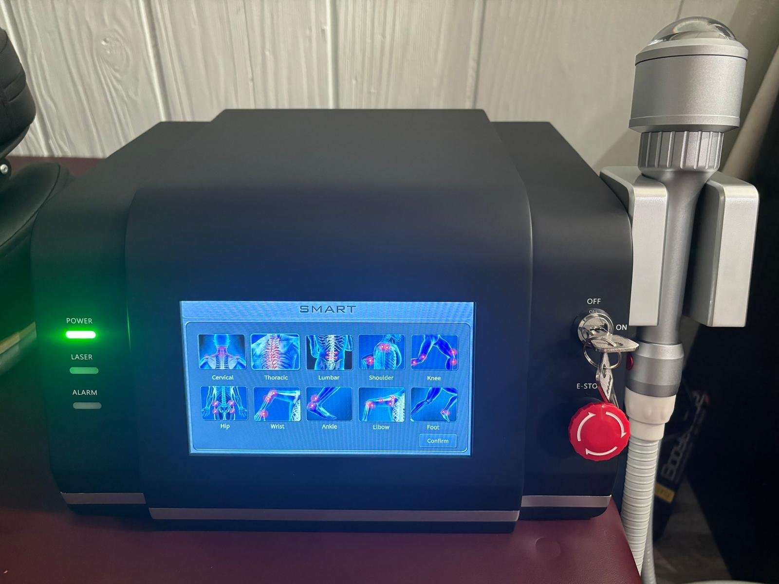 Laser therapy in use