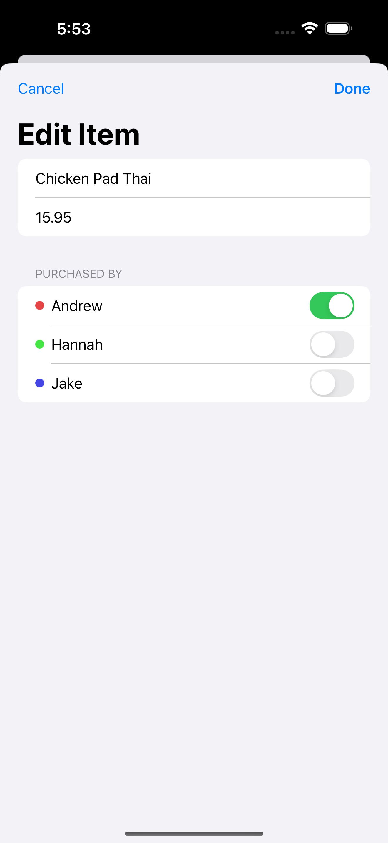 Scan Example