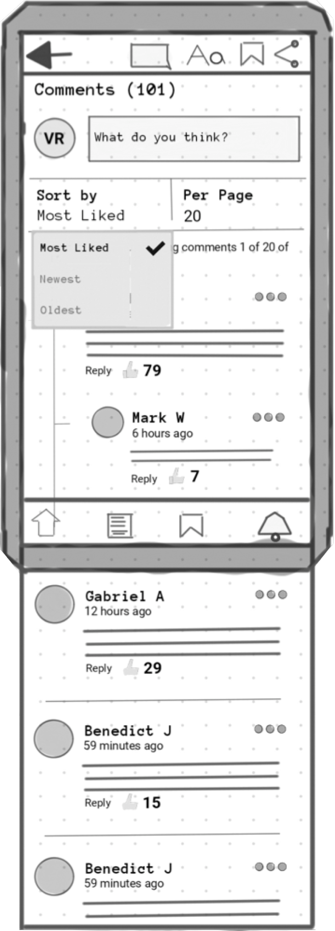 Commenting Sketch Part C 3