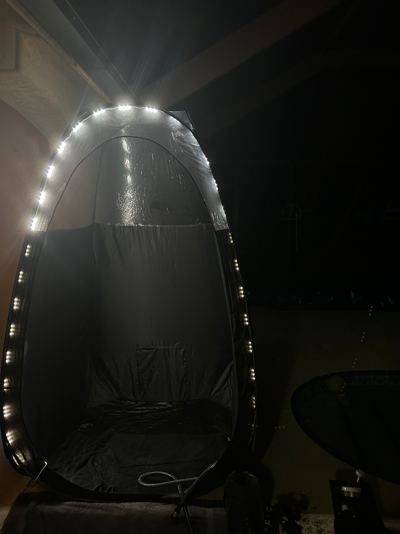 The Glow Haven mobile spray tan setup at your door