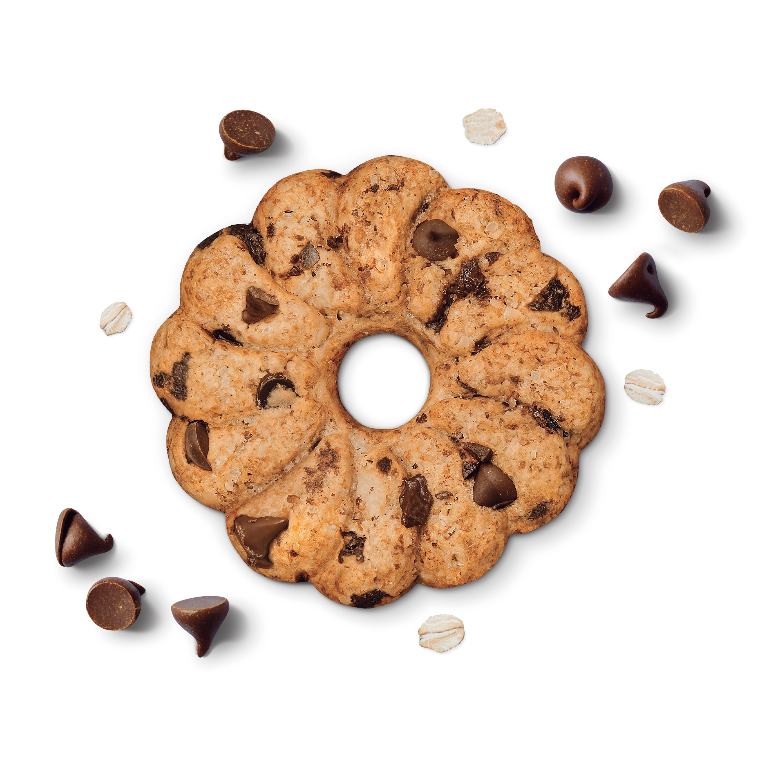 Galletitas de avena y chips de chocolate Emilio