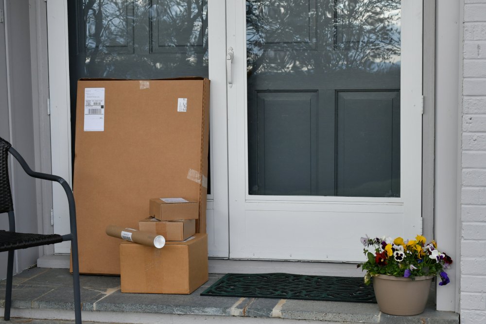 packages at door image