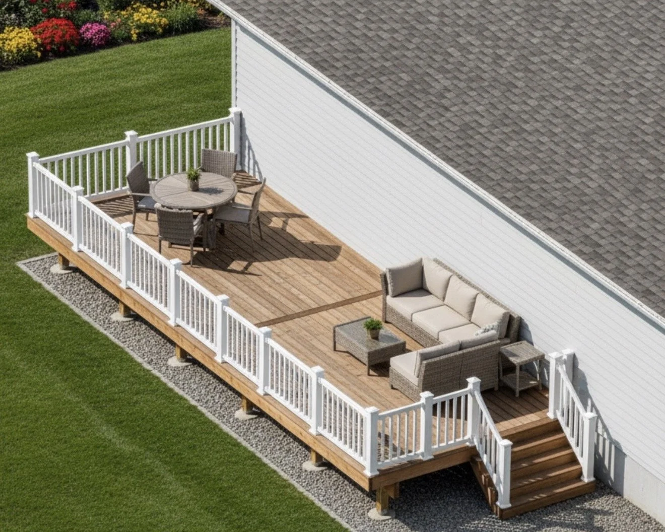 Technical 3D Hardscaping Architectural Visualization