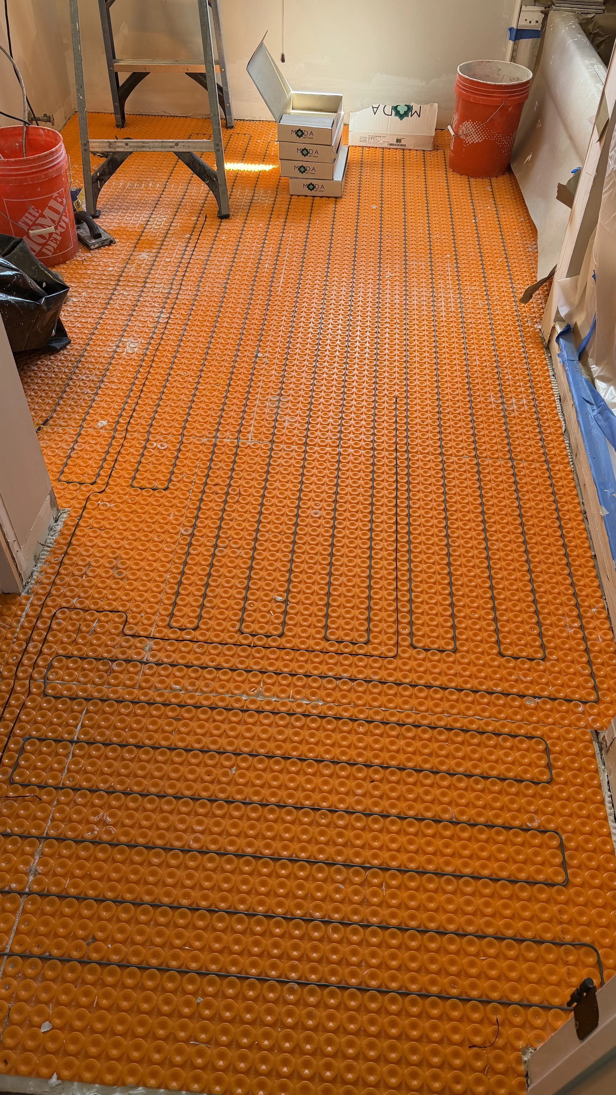 Bespoke Intelligent Radiant Flooring Installation
