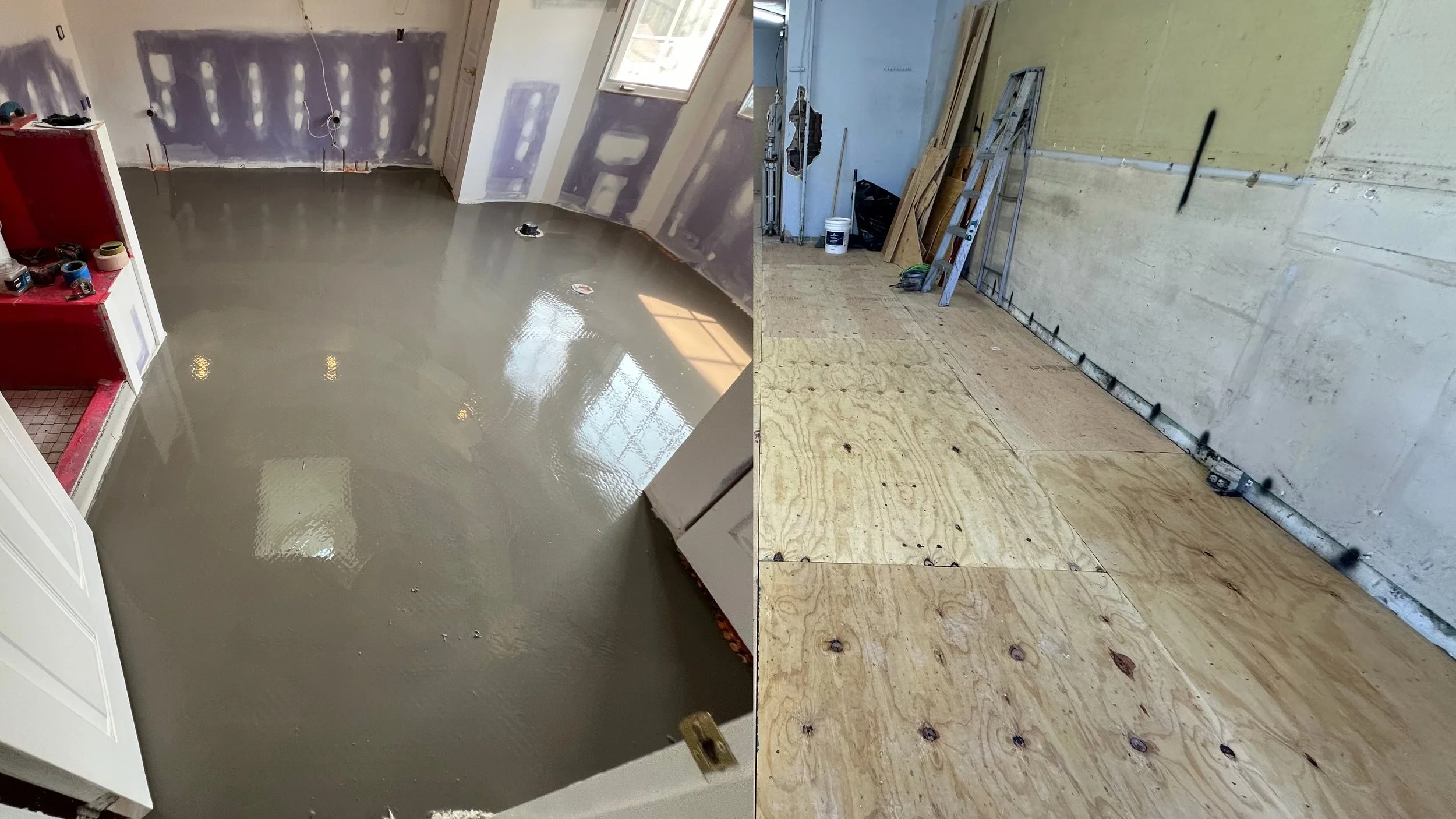 Subfloor Structural Leveling and Framing Prep