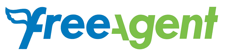 Free Agent accounting software logo used by Present and Future Bookkeeping Solutions for freelancers and Merchant Cash Advance businesses