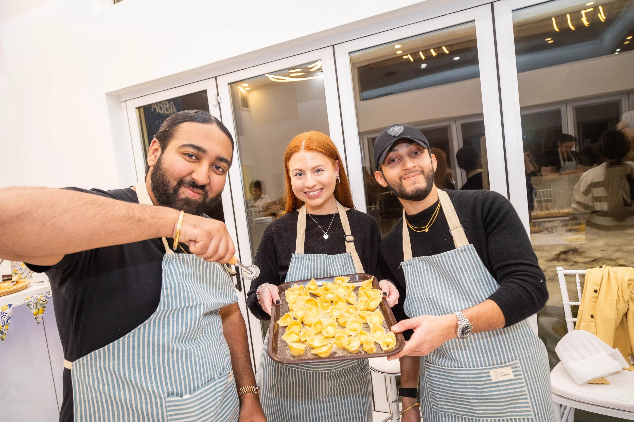 Handmade pasta from a private pasta cooking class on Long Island