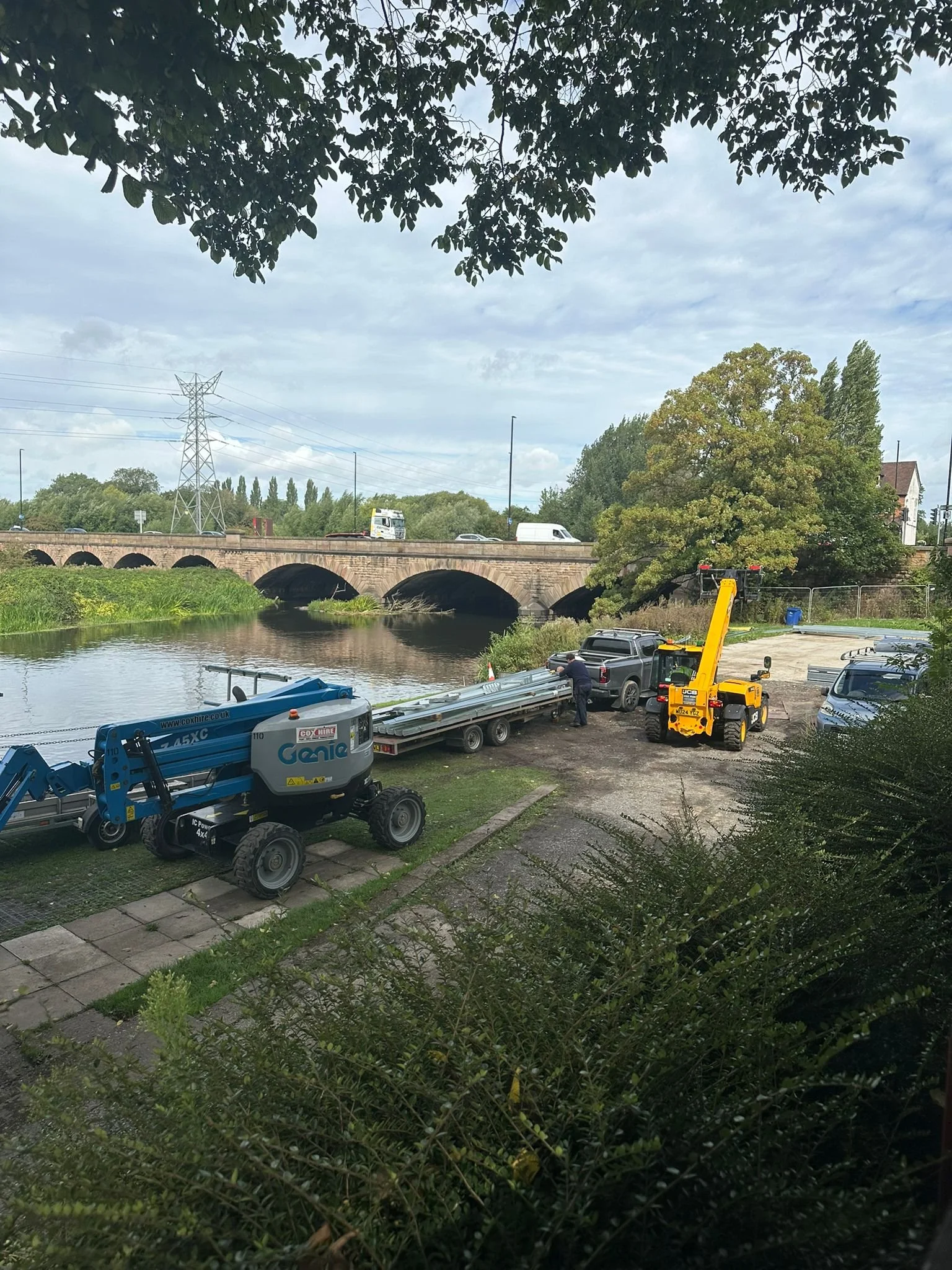 Groundworks for the new Boat Barn