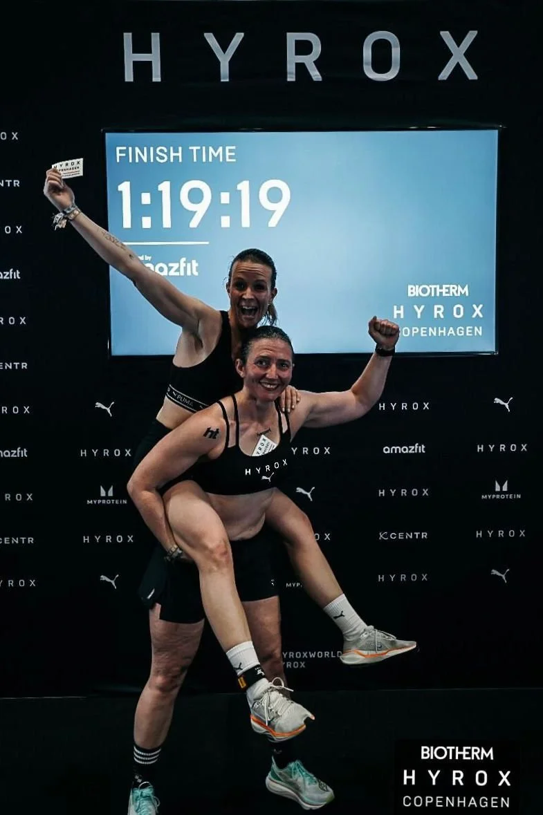 Damiana and Eveline at HYROX Copenhagen