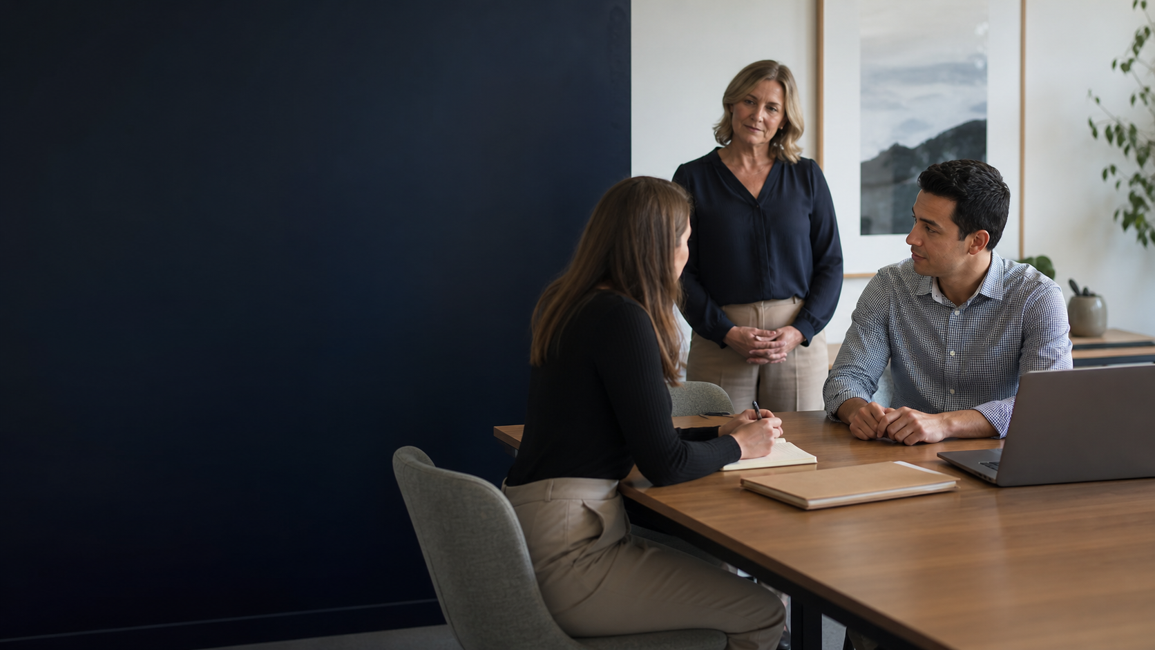 Law graduate completing practical legal training