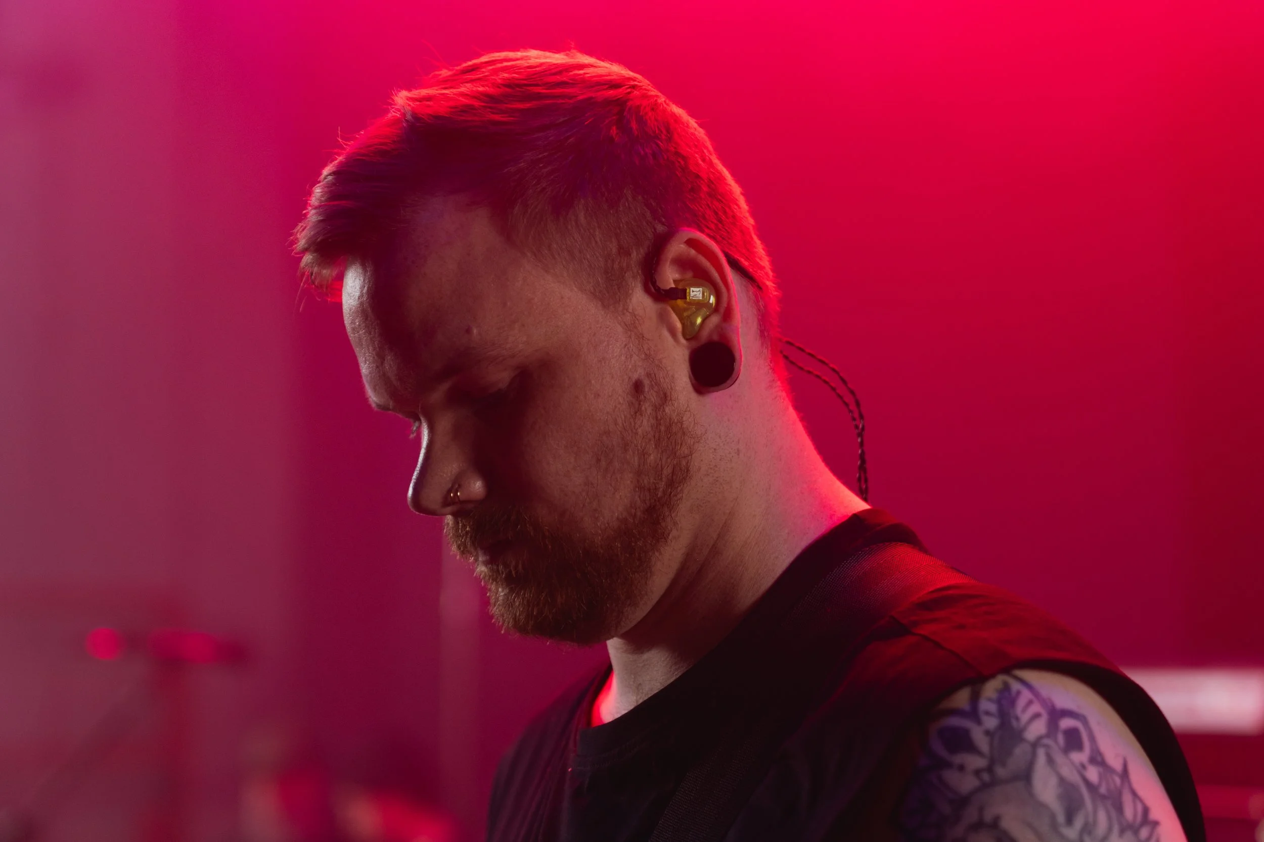 Hörluchs Custom In-Ears im musikalischen Einsatz