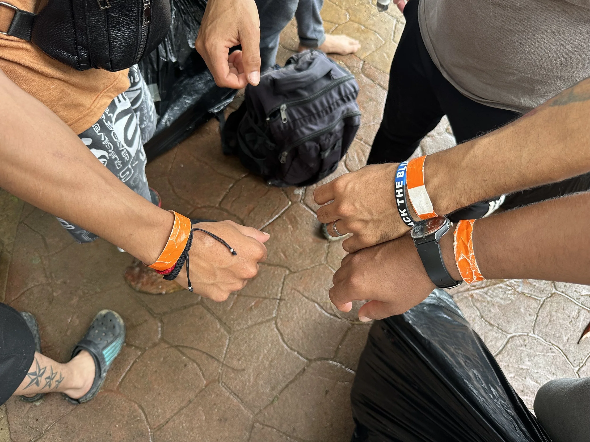 Orange Bracelets
