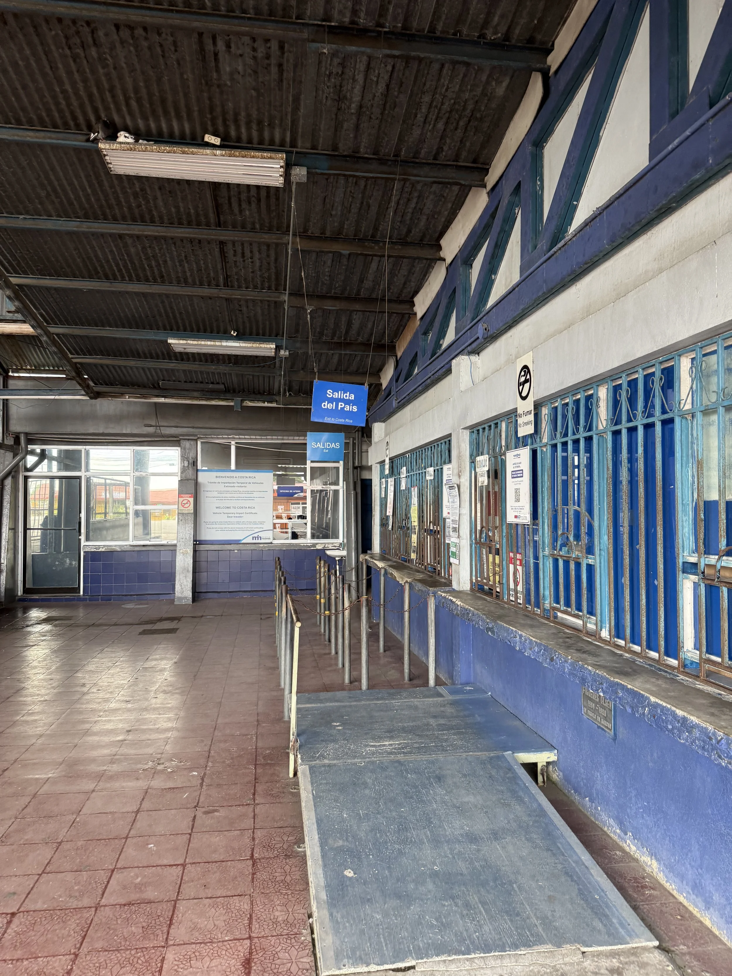 Empty Bus Station