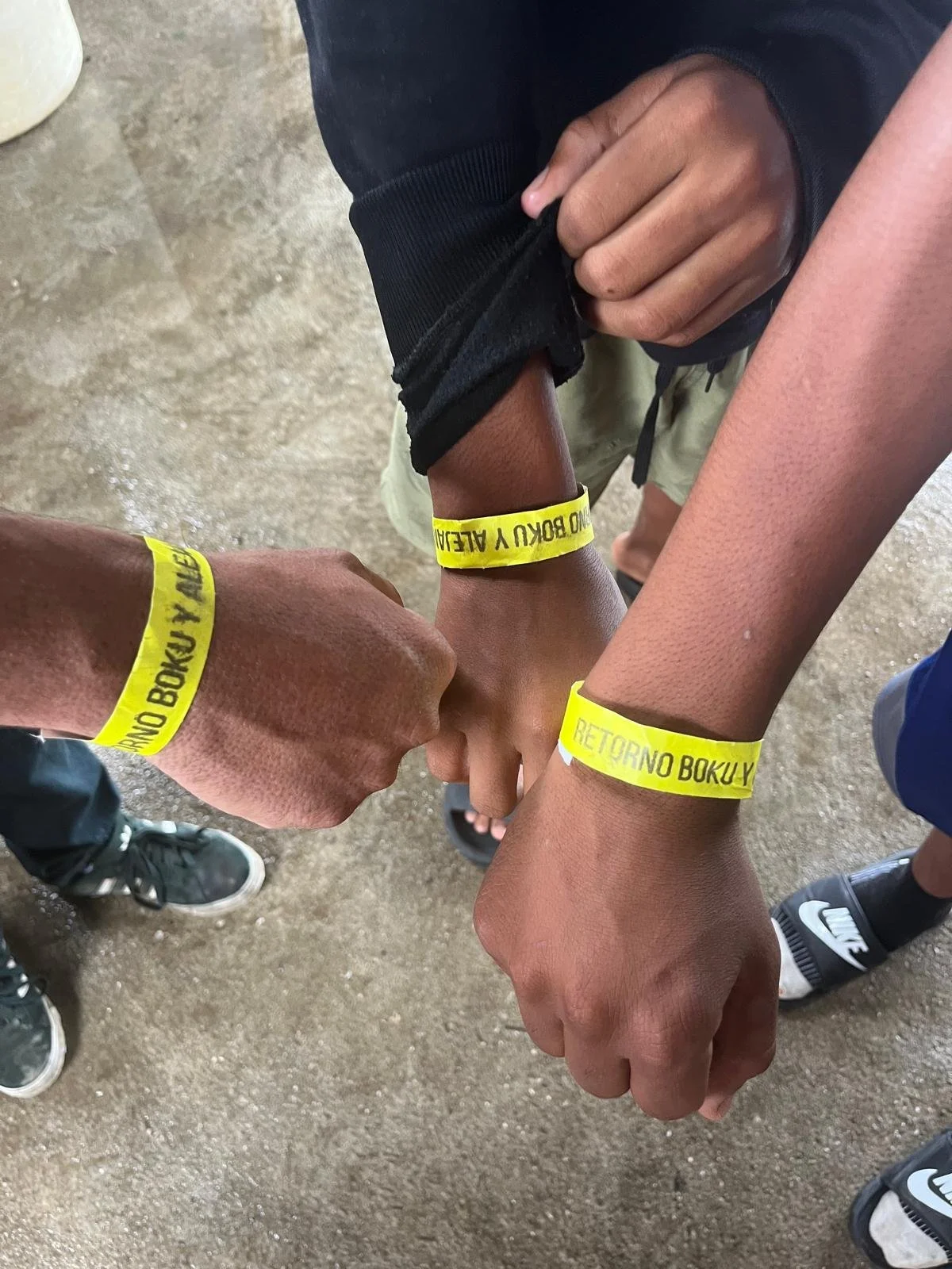 Yellow Bracelets