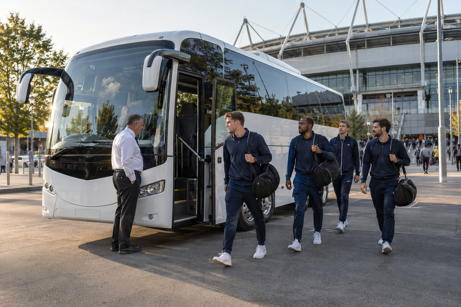 Touring coach available for private group transport