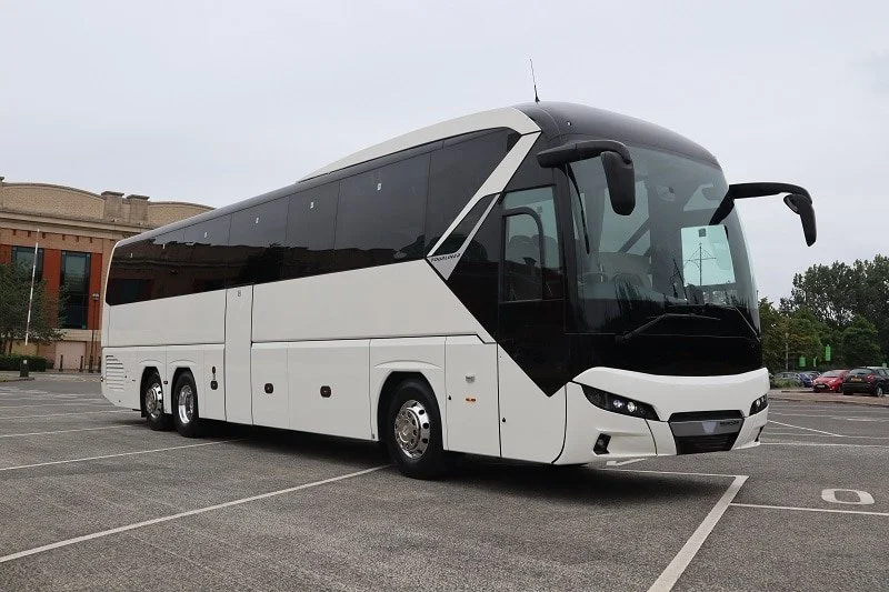 Full-size coach for Christmas market group travel