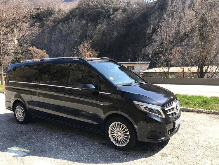 Van for small group transfers