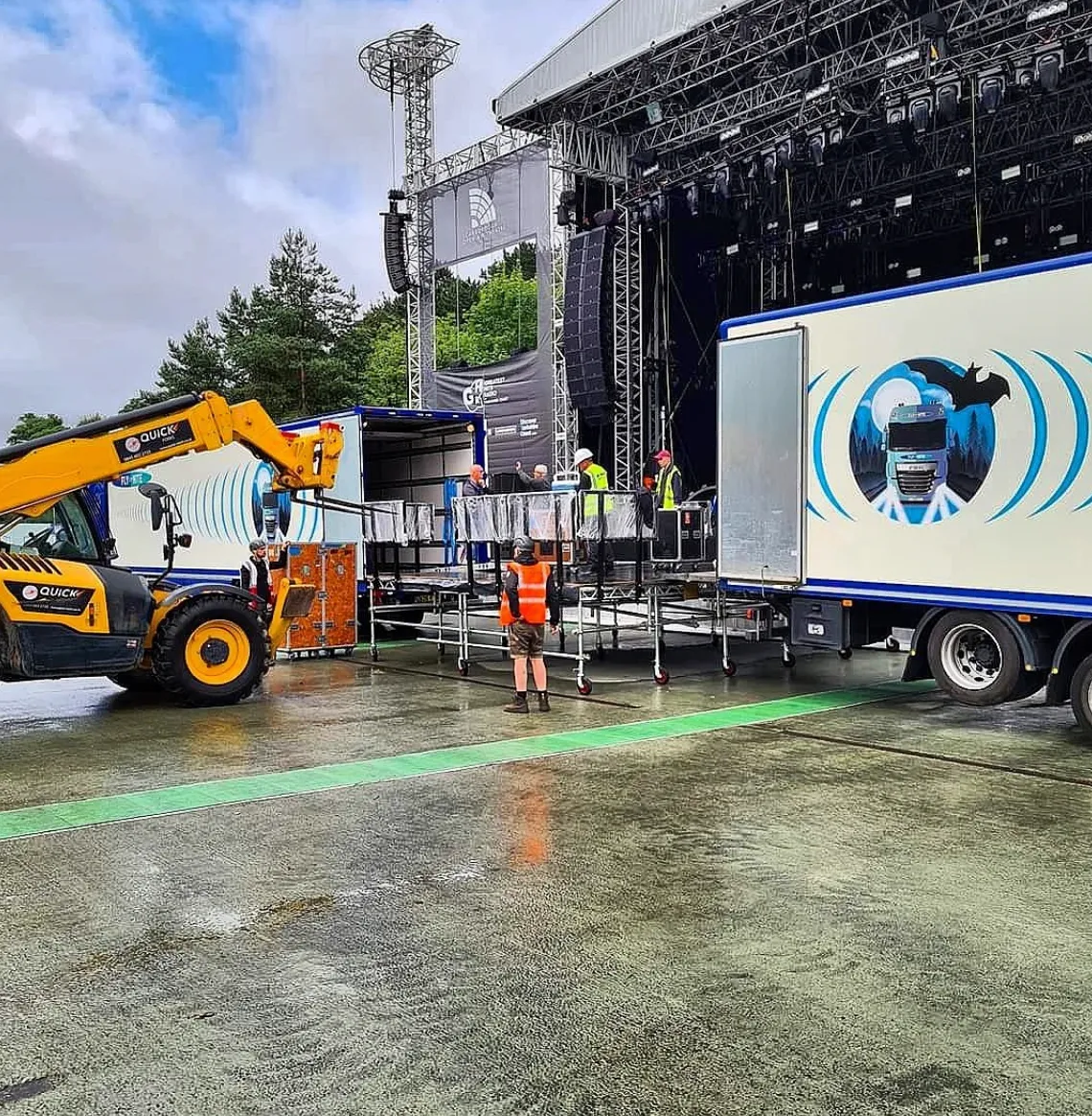 Stage build installation Lancashire