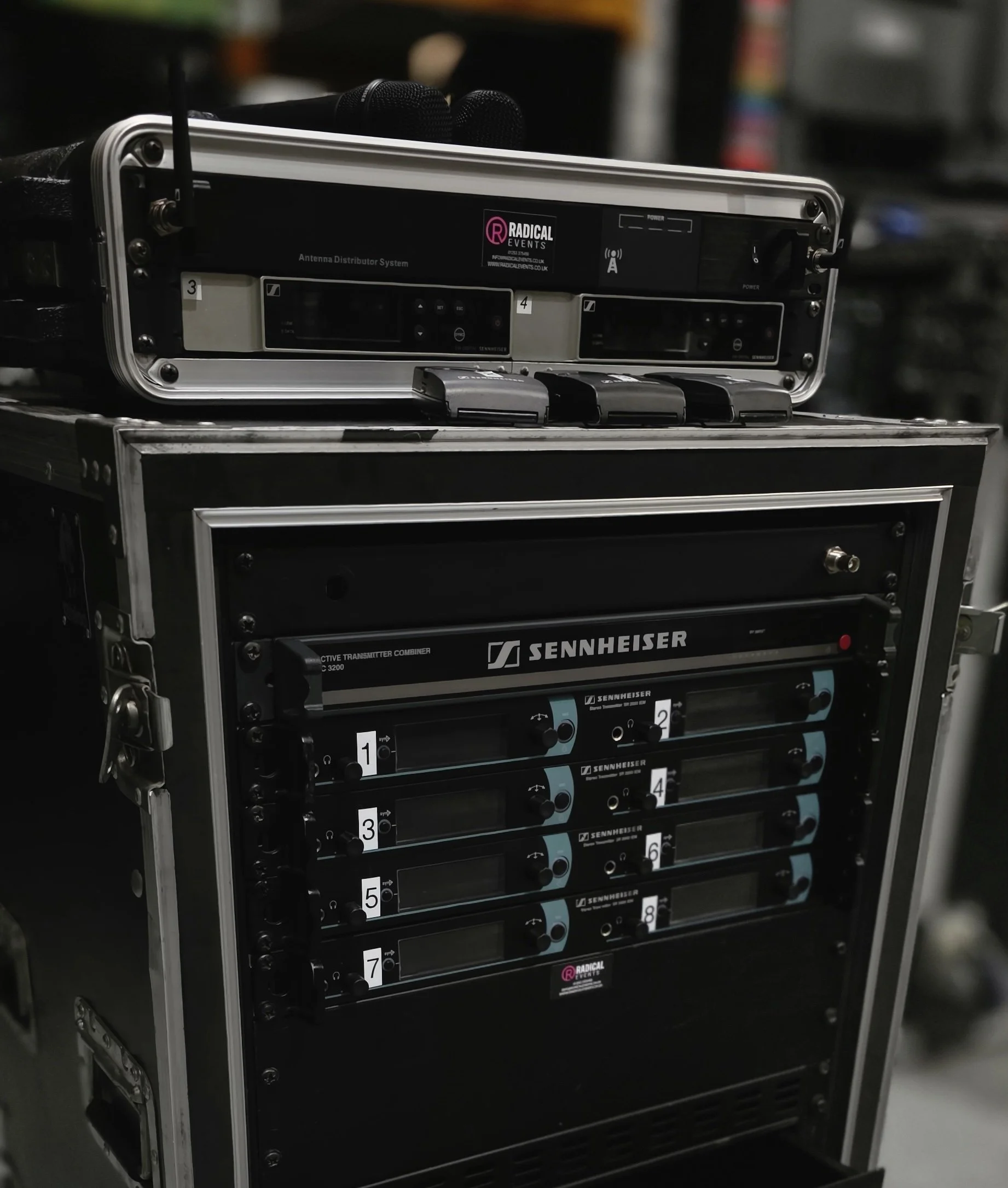 wireless microphone & in ear monitor hire Lancashire