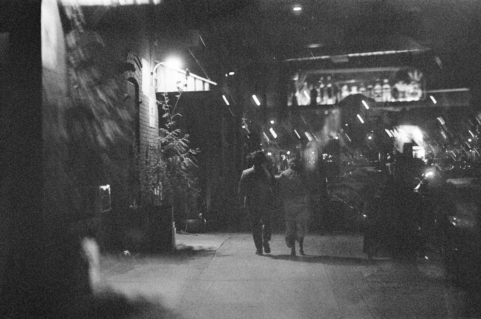 A wedding celebration photographed in black and white