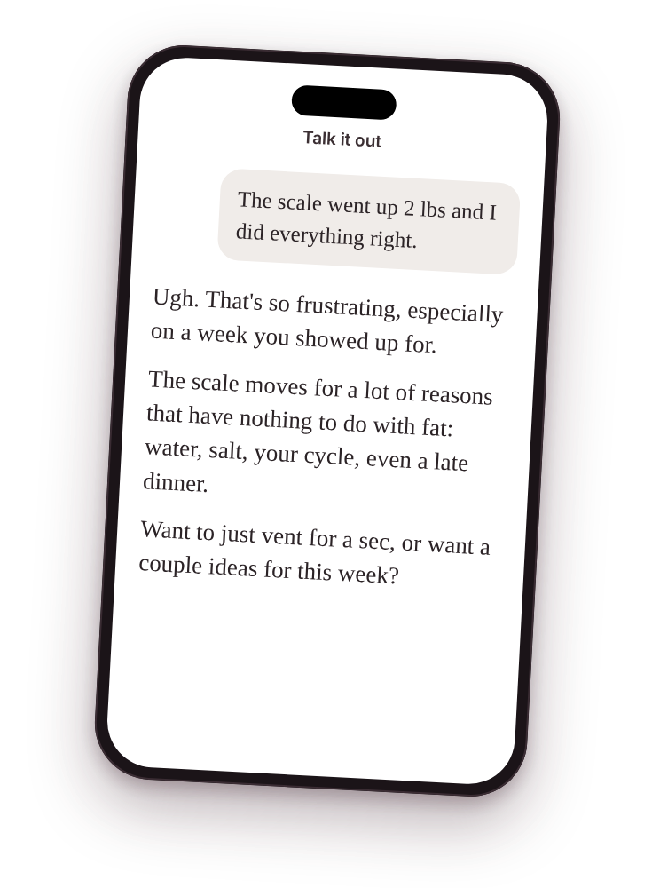 Talking it out with HQ