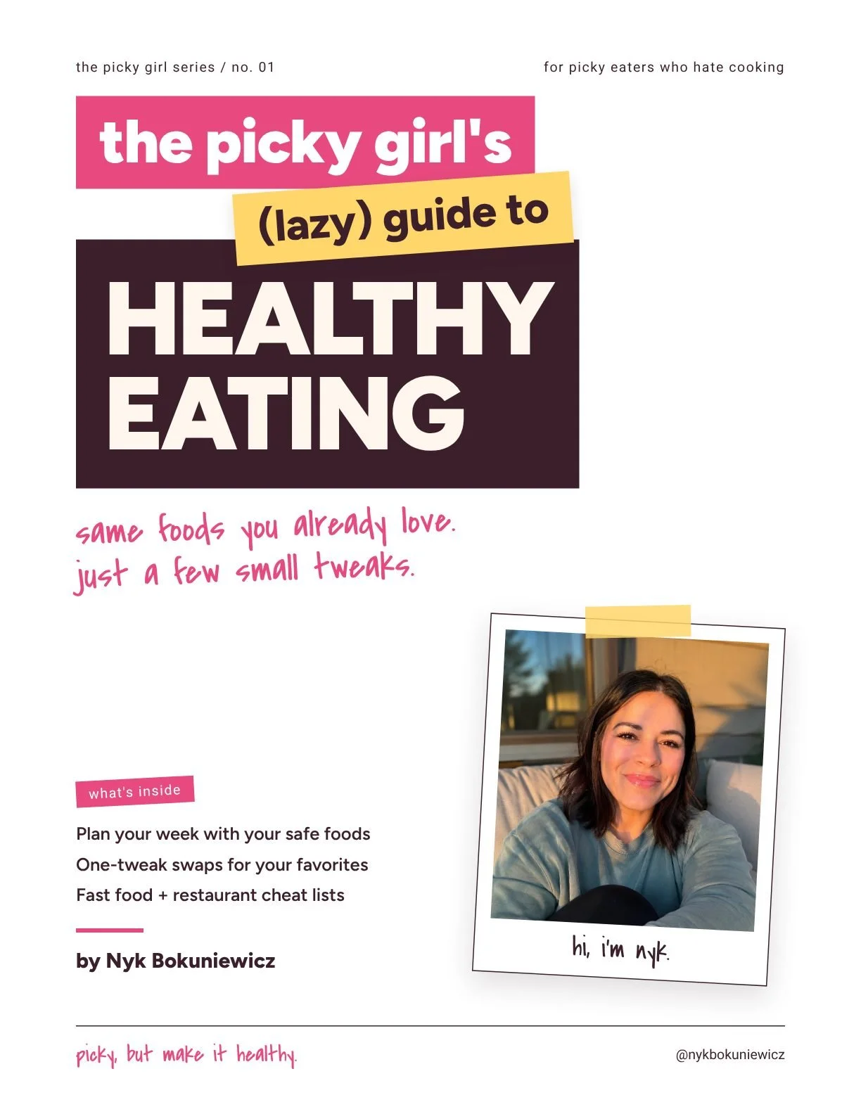 The Picky Girl's (Lazy) Guide cover