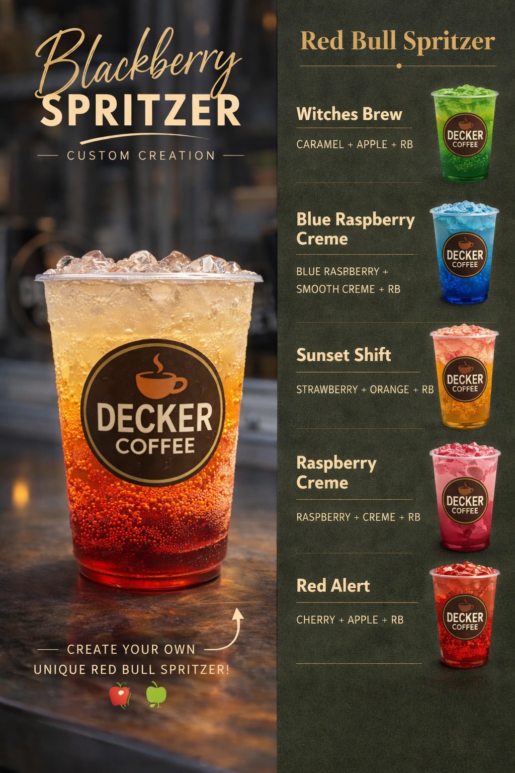 Decker Coffee signature drink