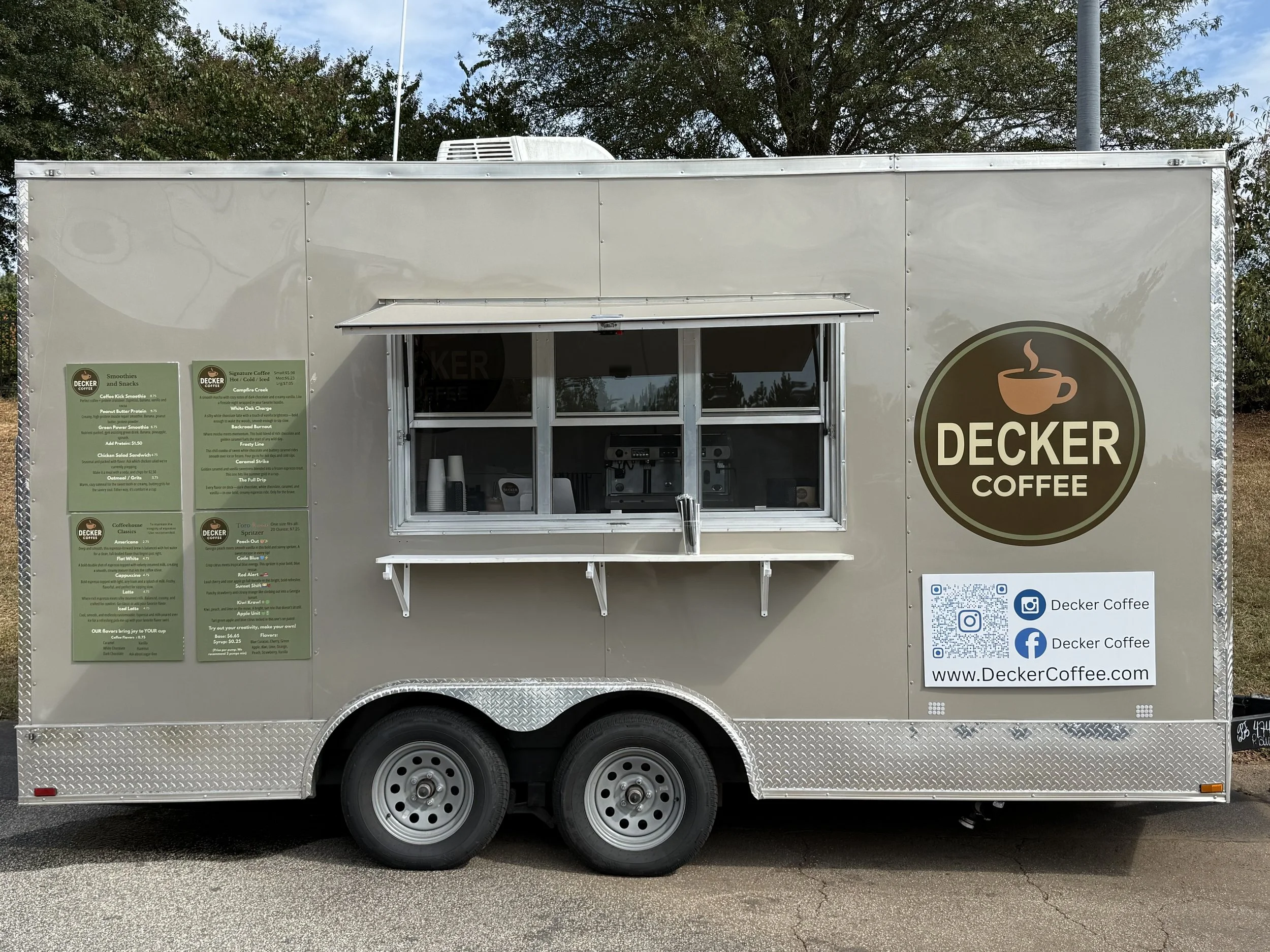 Decker Coffee mobile café