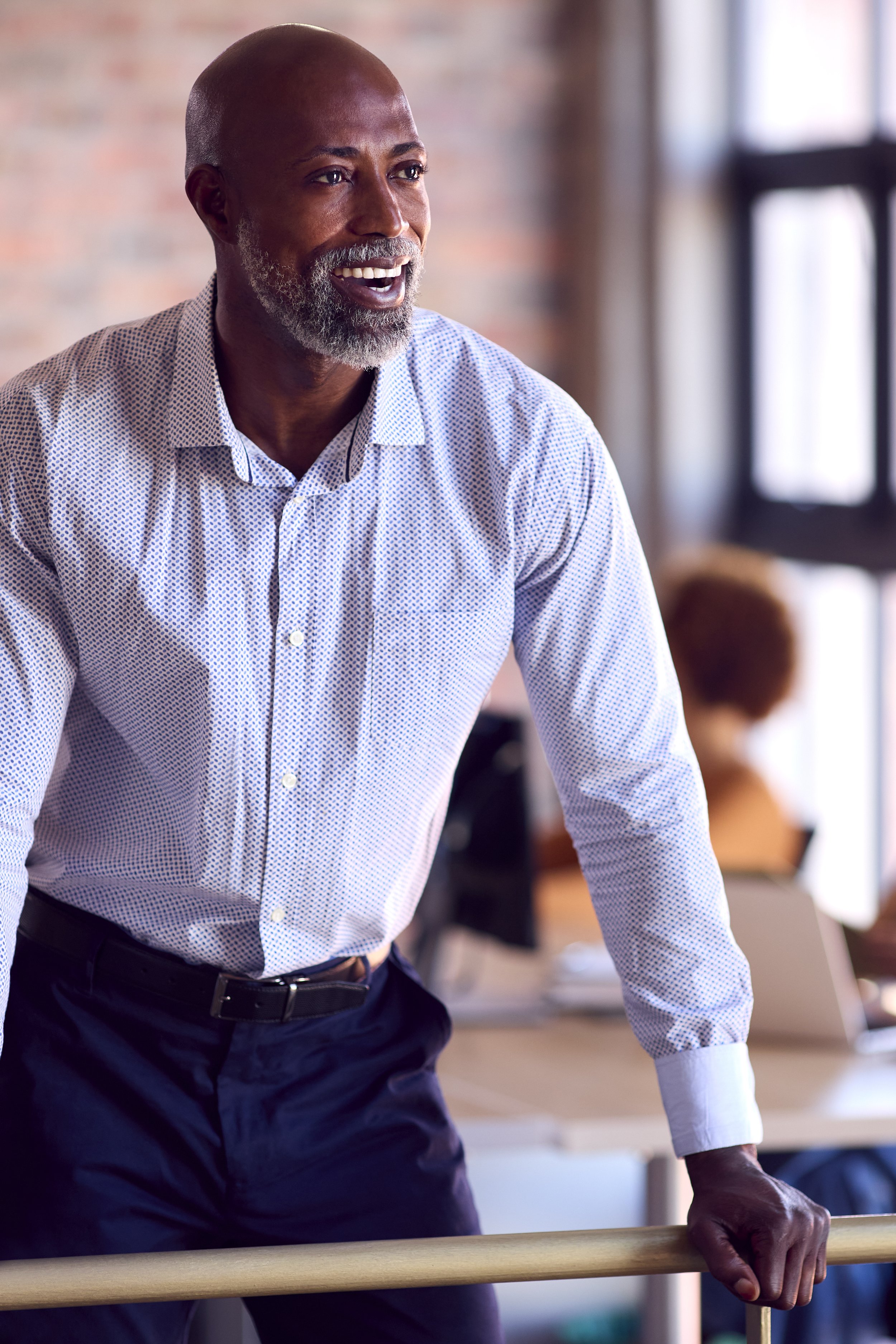 Mature businessman representing the importance of time in wealth building
