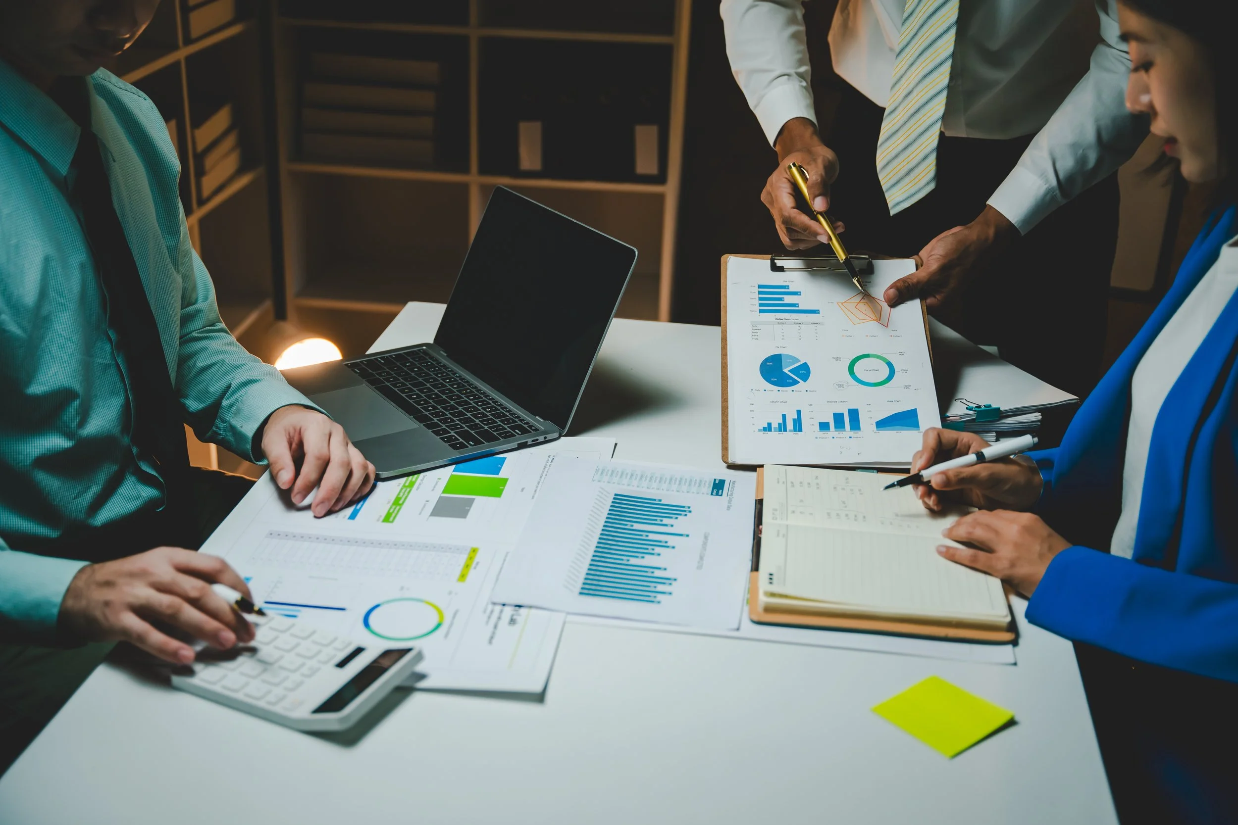 Businessman representing long-term wealth building