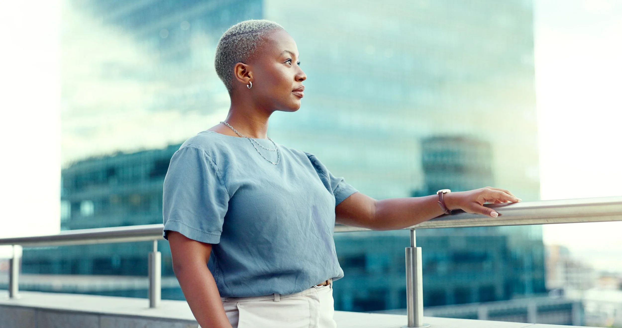 Happy woman representing wealth accumulation