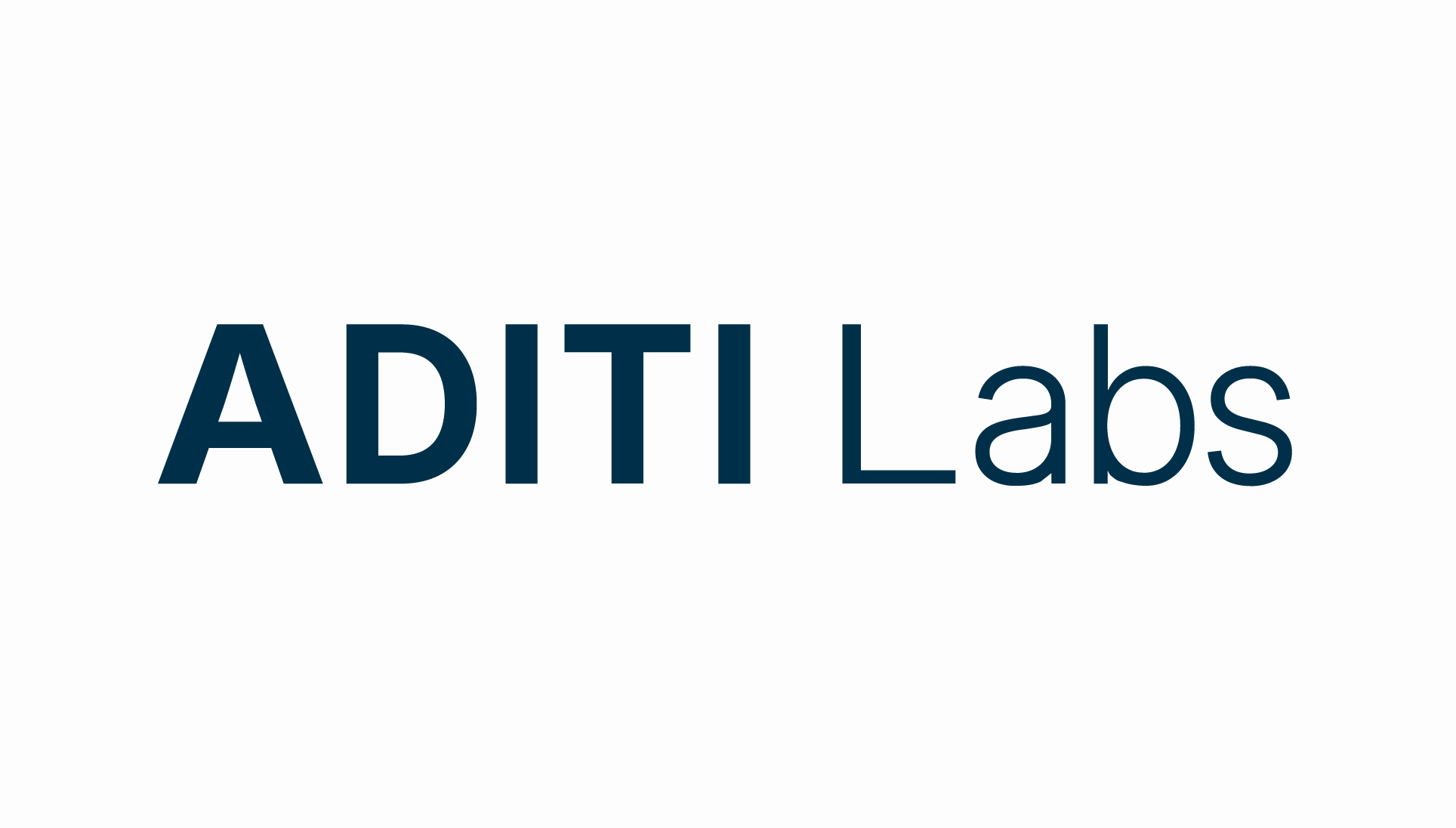 ADITI Labs wordmark — light
