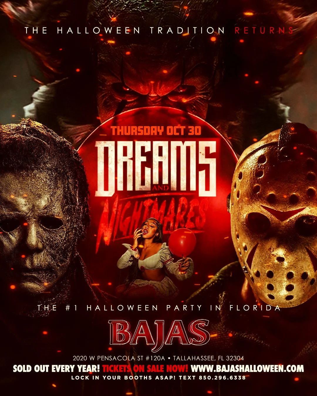 Dreams & Nightmares flyer