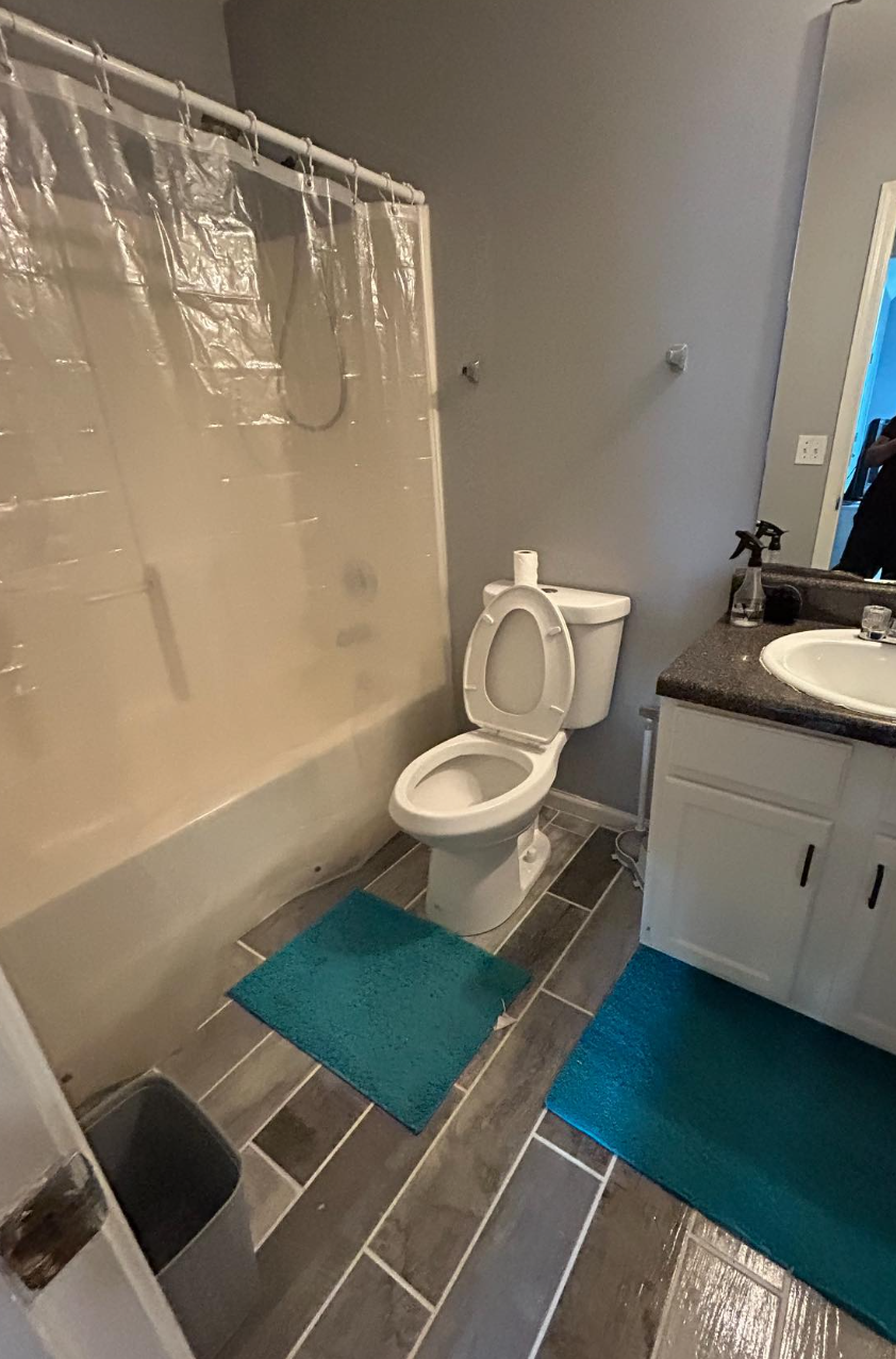 Bathroom After Cleaning