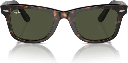 Ray-Ban Original Wayfarer sunglasses in tortoiseshell with green lenses