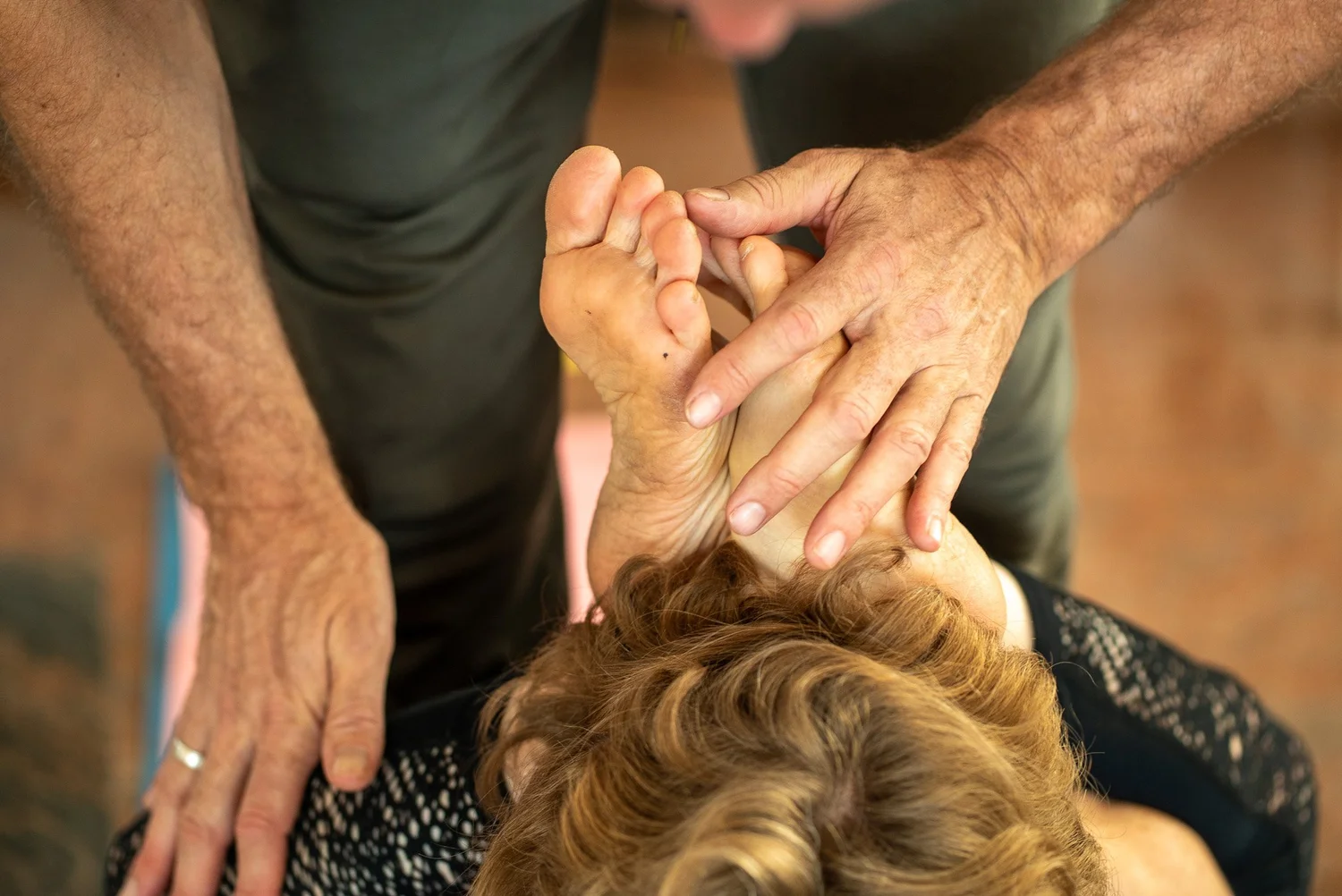 A private yoga session at Yoga On Main in Norman
