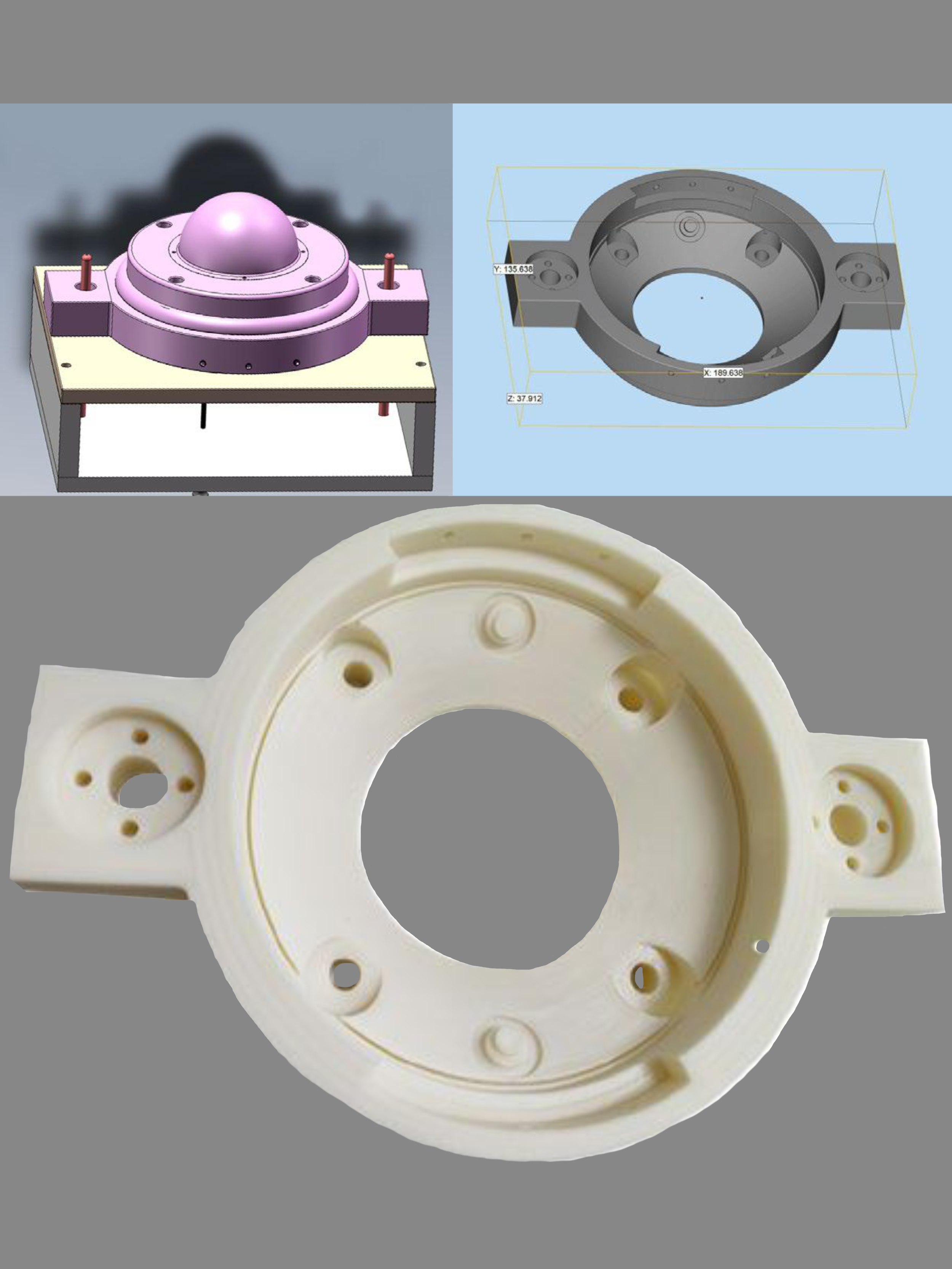 External Security Shell Positioning Component – ABS+