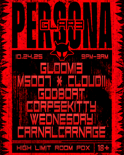 GLAR3 Persona Flyer