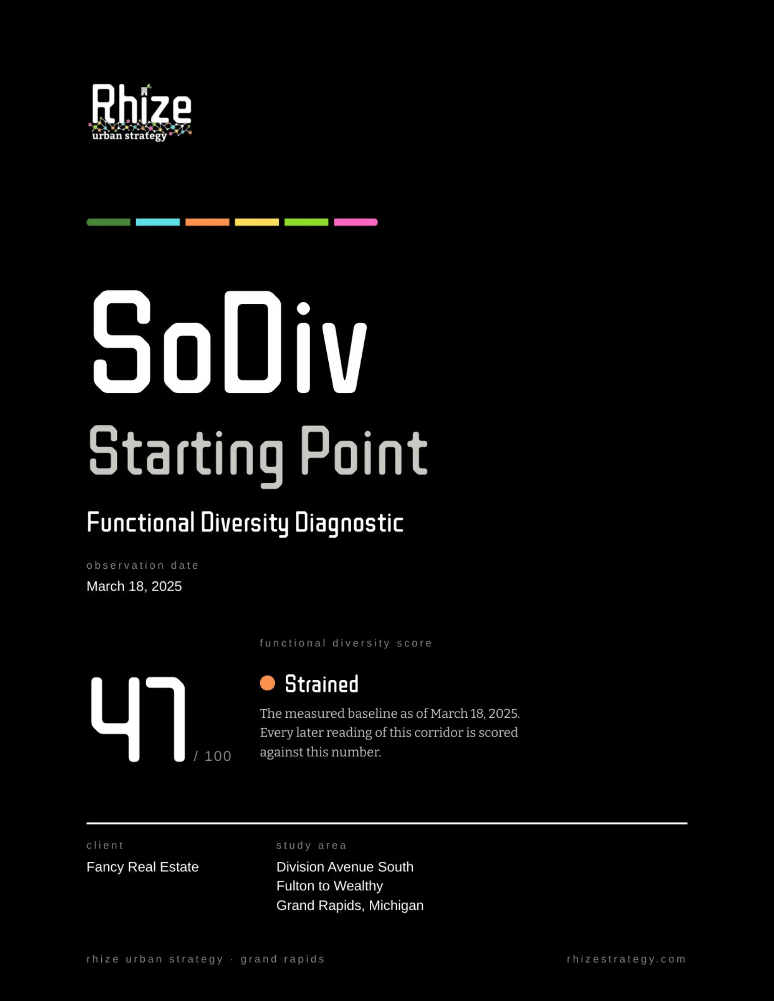 South Division Starting Point, page 1