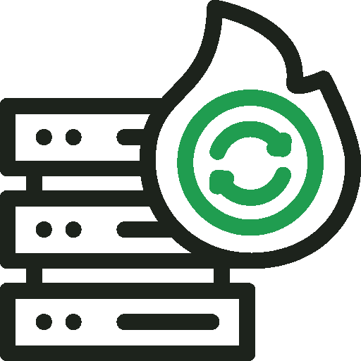 Protected Network Equipment Icon