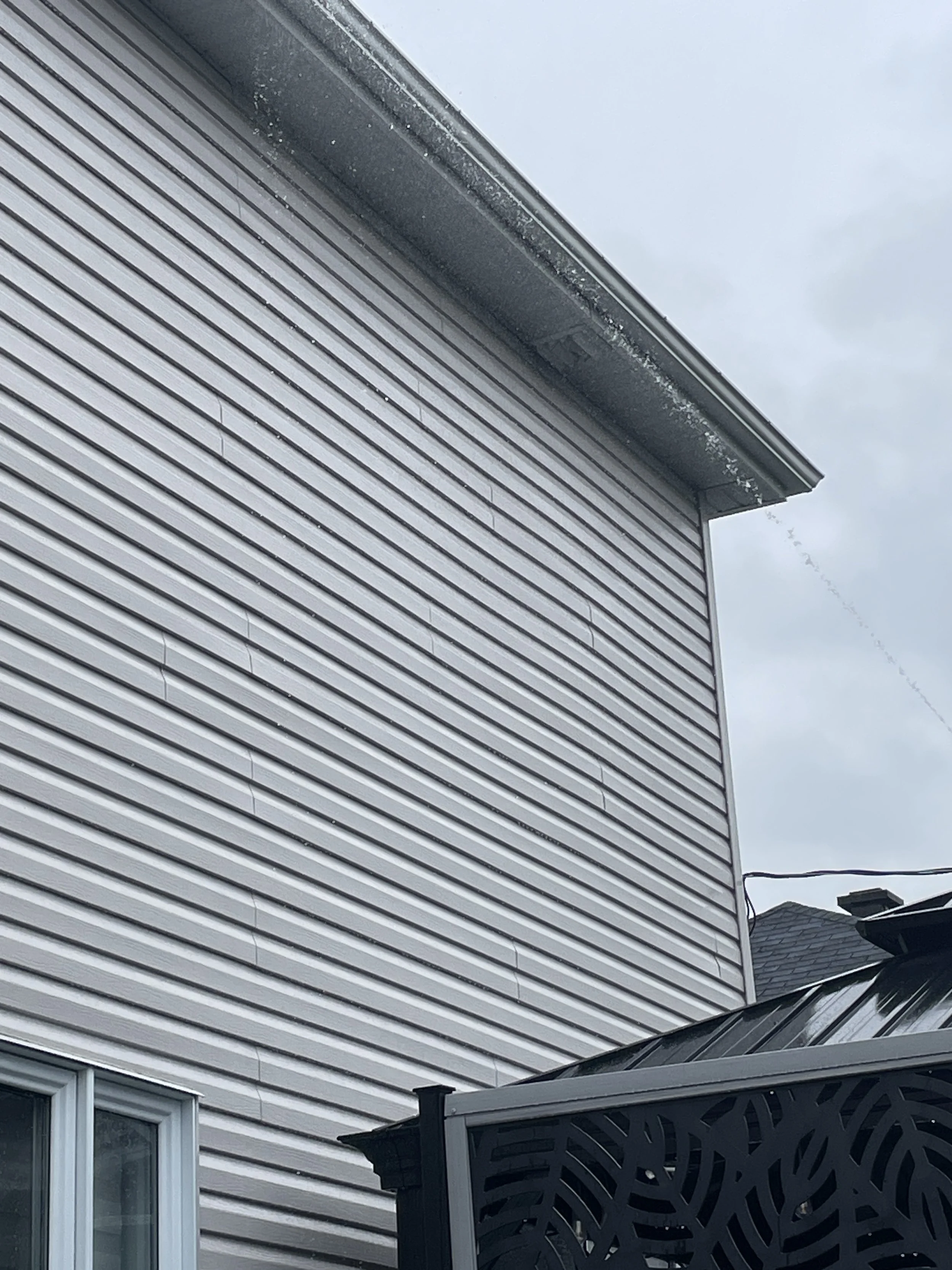 Revêtement après rinçage final