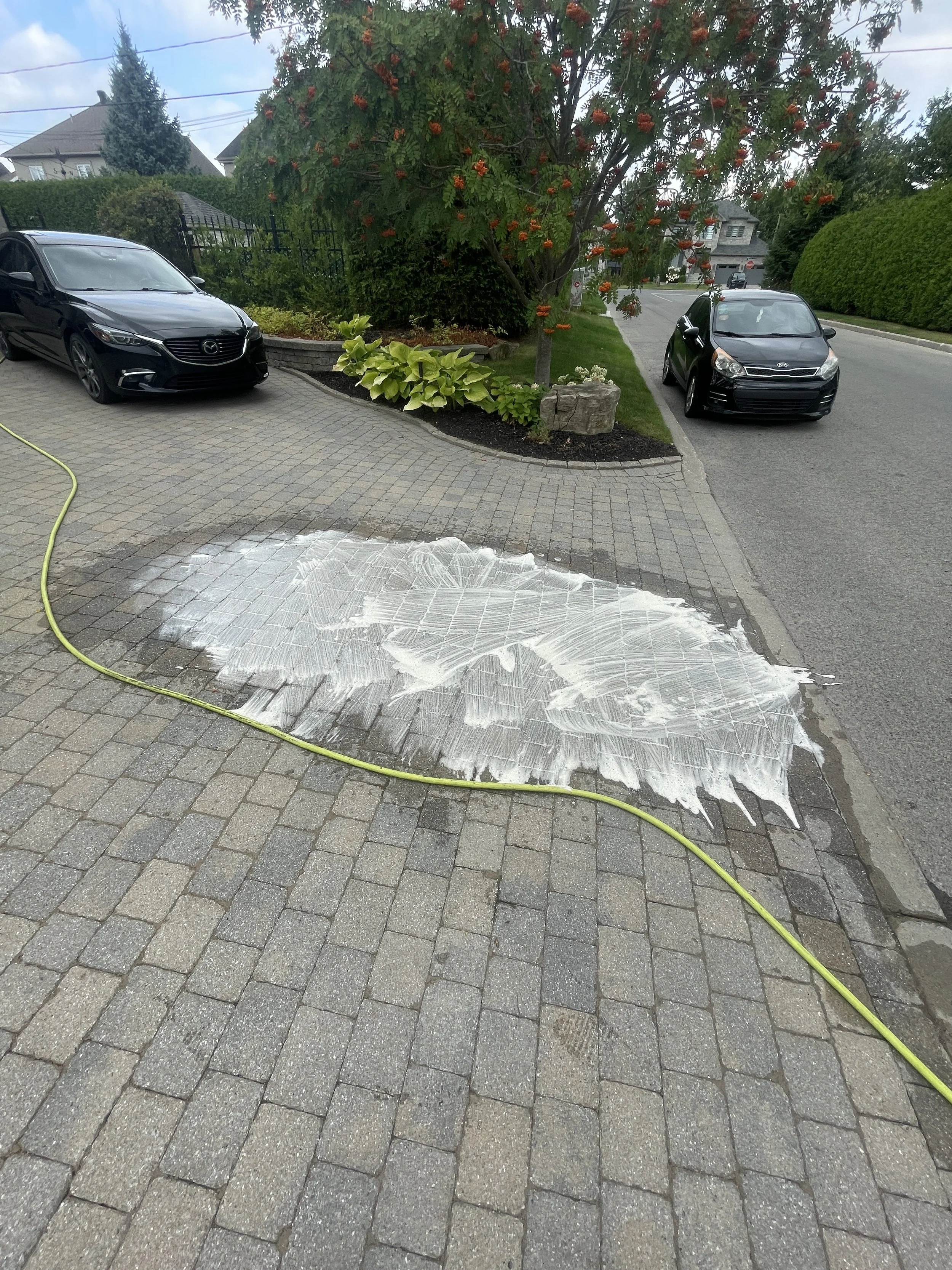 Pendant — nettoyage en cours